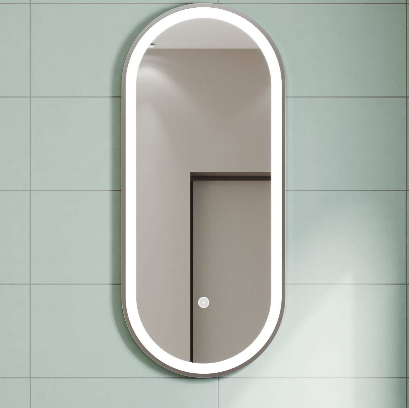 Oval Bathroom Mirrors