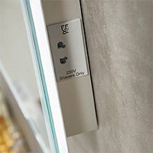 Shaver Socket Mirrors