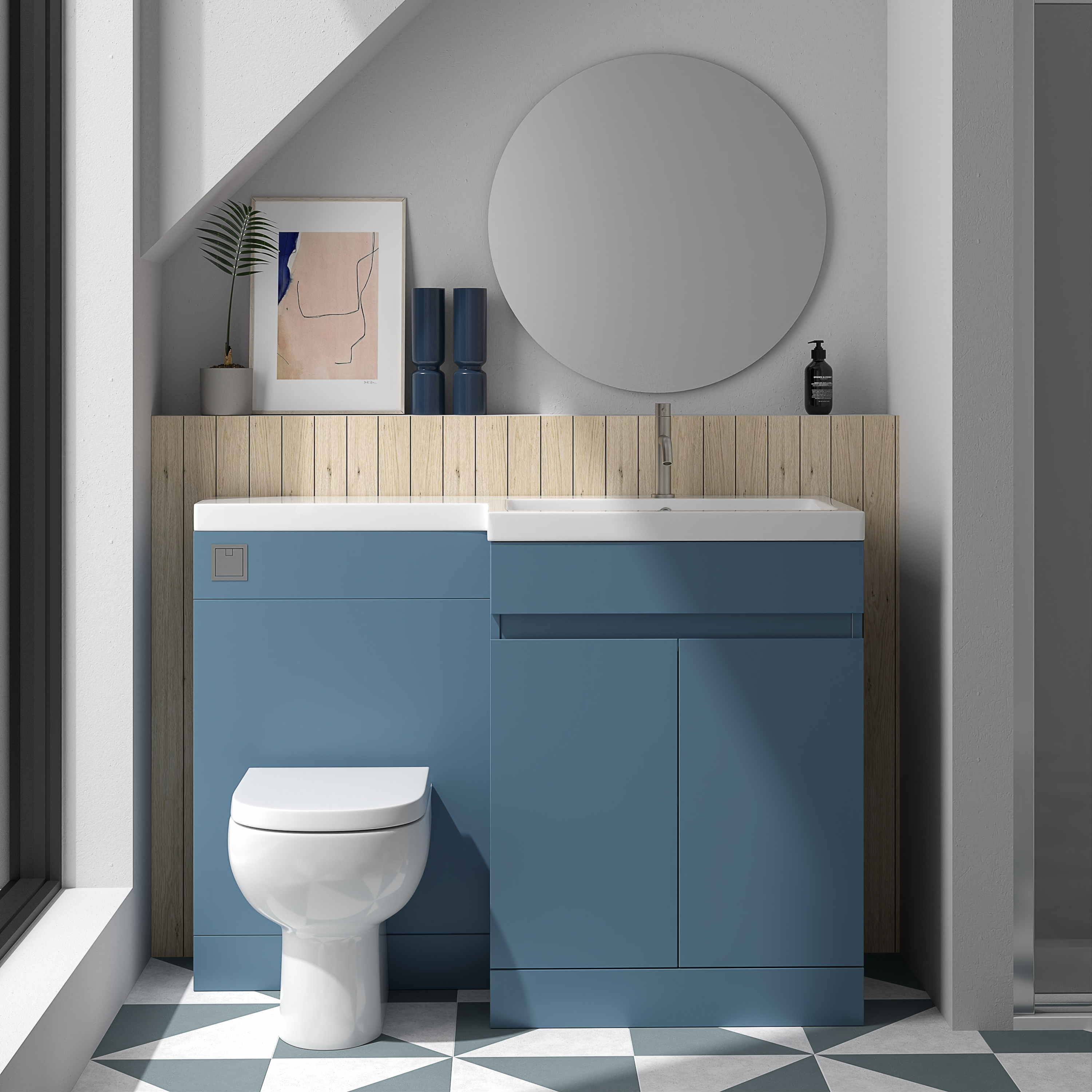 Combined Basin & Toilet Furniture