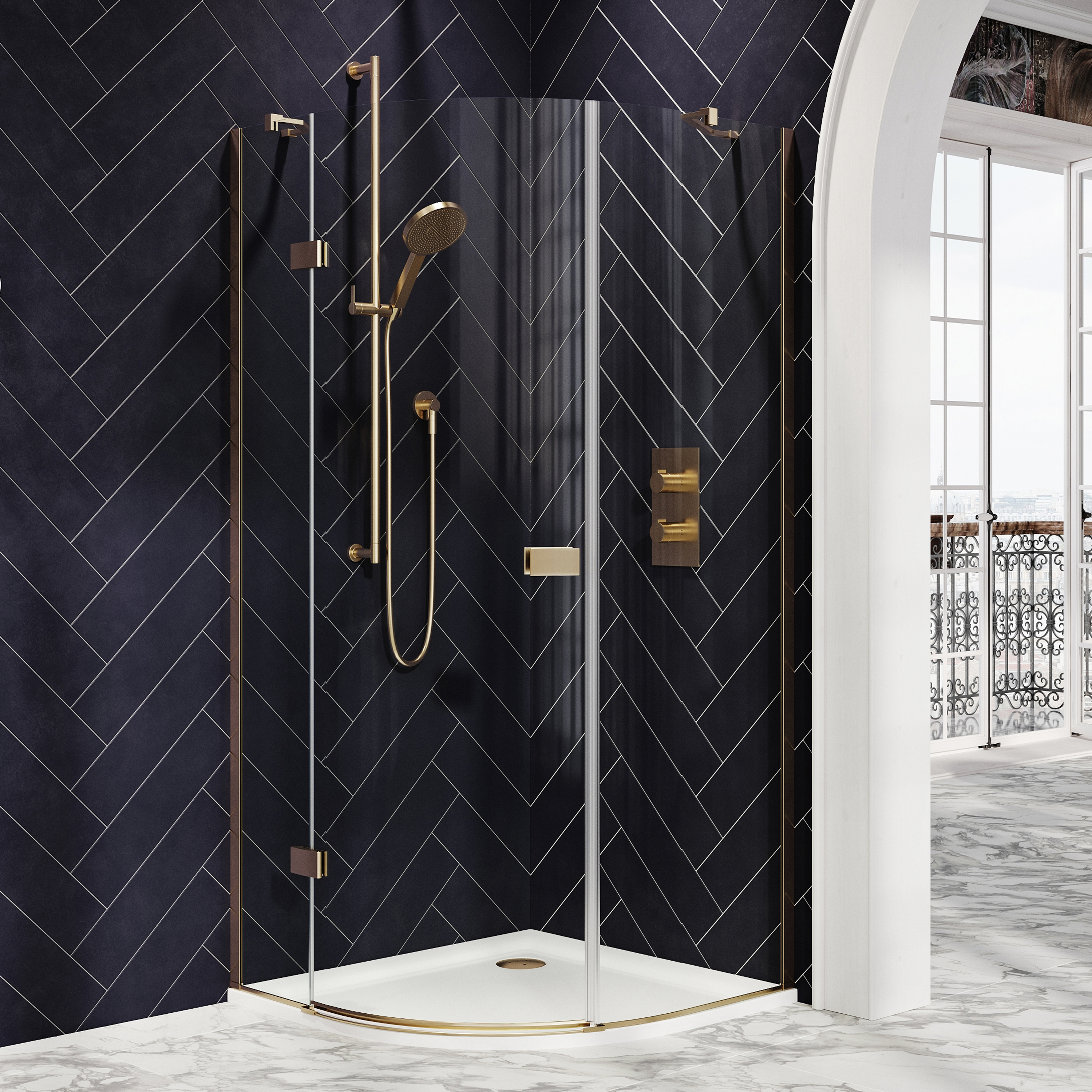 Corner Shower Enclosures